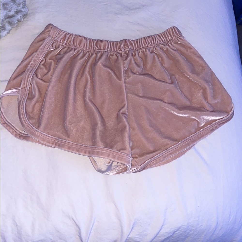 VELVET PINK BRANDY SHORTS😚😚